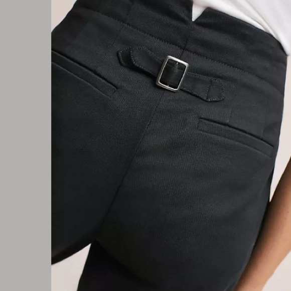 Anthropologie Essential Wide Leg Trouser - Picture 4 of 7